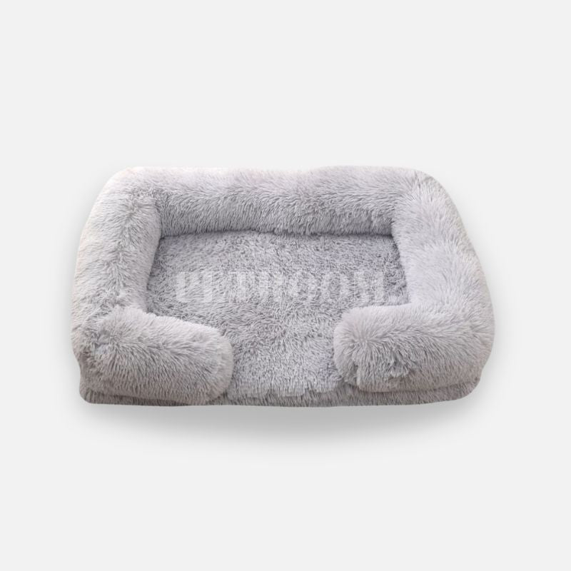 A light grey Dog beds