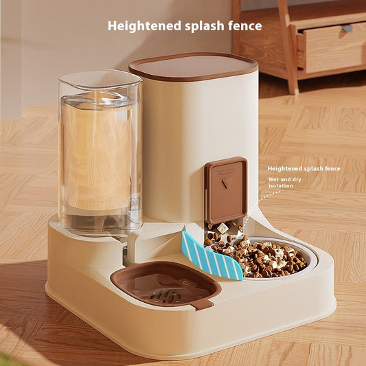 Pet Automatic Feeder - PETROOM | Automatic Feeding / Kaki Brown