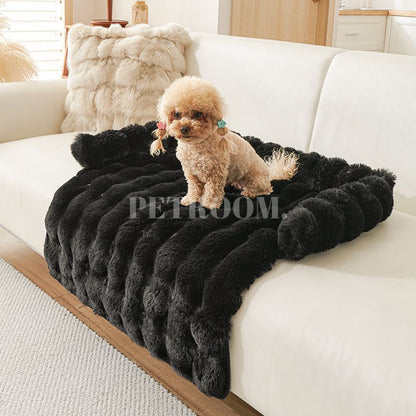 Dog bed | Sofa Protector™ - PETROOM | Black / 75x75cm