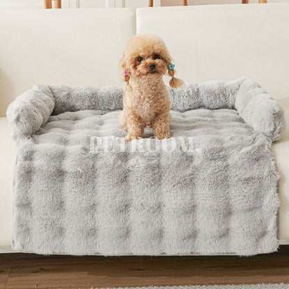 Dog bed | Sofa Protector™ - PETROOM | Beige / 75x75cm