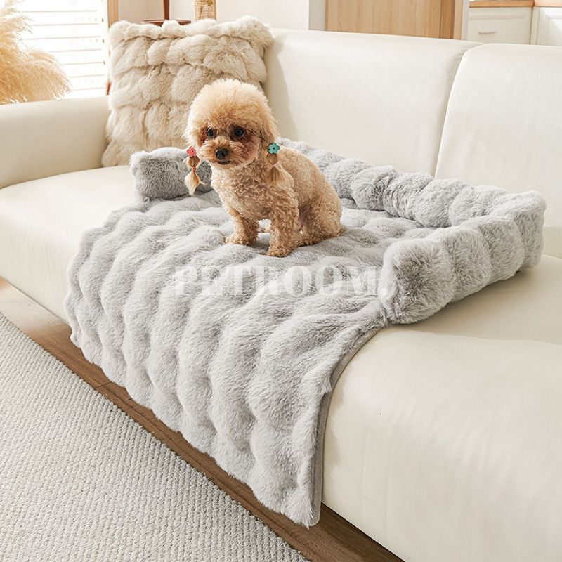 Dog bed | Sofa Protector™ - PETROOM | Light Gray / 75x75cm