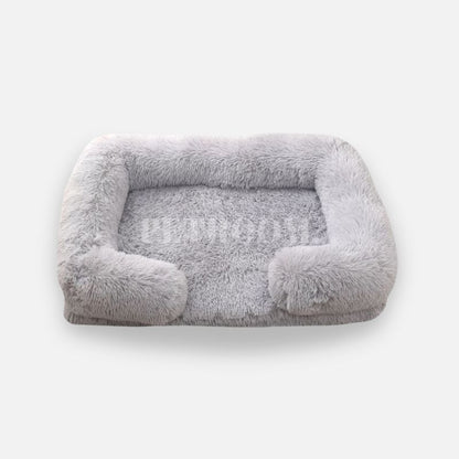 A light grey Dog beds