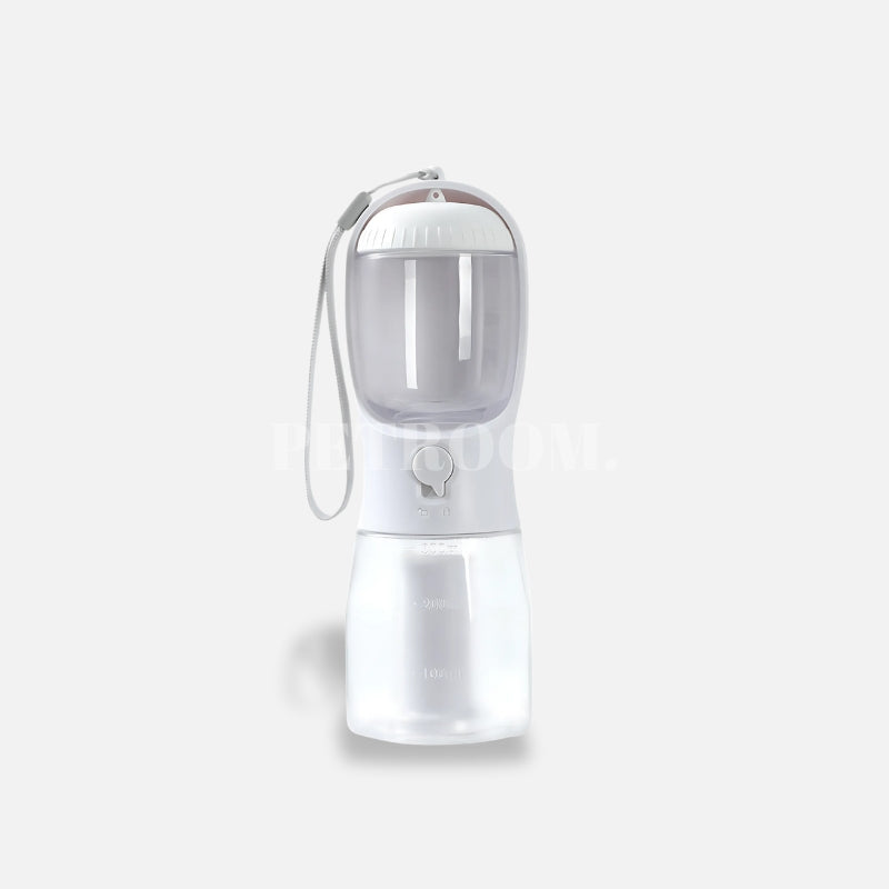 A milky white pet bottle